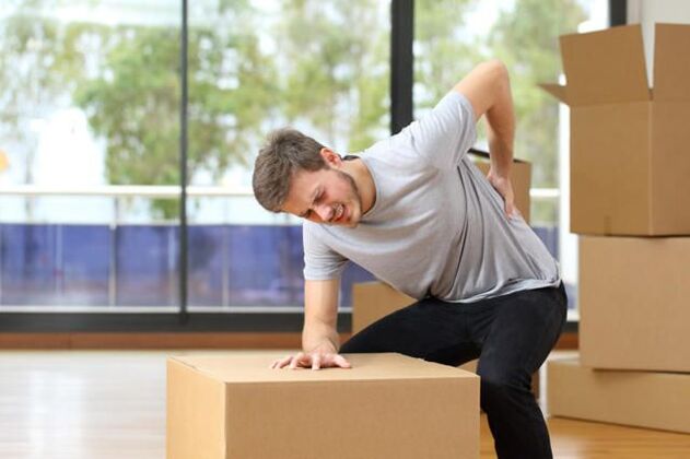 physical activity is contraindicated in case of back pain